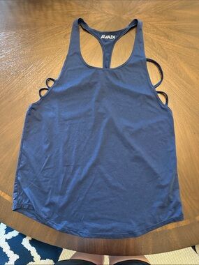 Kiava Navy Suspension Muscle Tank Top